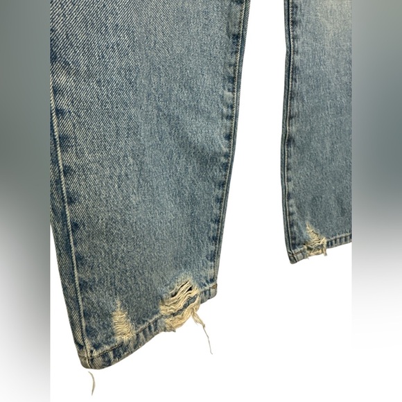 Garage Classic Straight Blue Denim Jeans - Picture 3 of 7